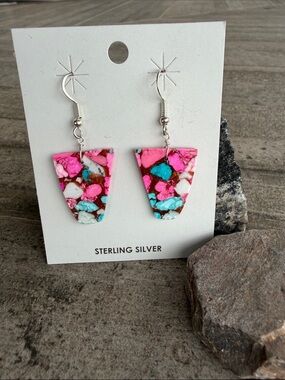 Native Made Slab Earrings